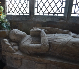 Effigy of Sir Edmund Thweng, died 1344
