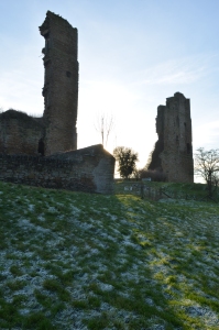 Ruins of Sheriff Hutton Castle from the North