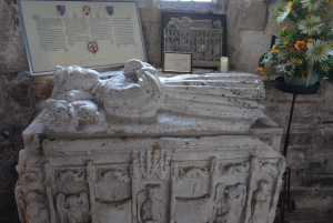 Effigy long thought to be that of Edward of Middleham at Sheriff Hutton