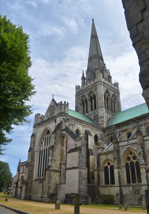 Chichester Cathedral from the North West